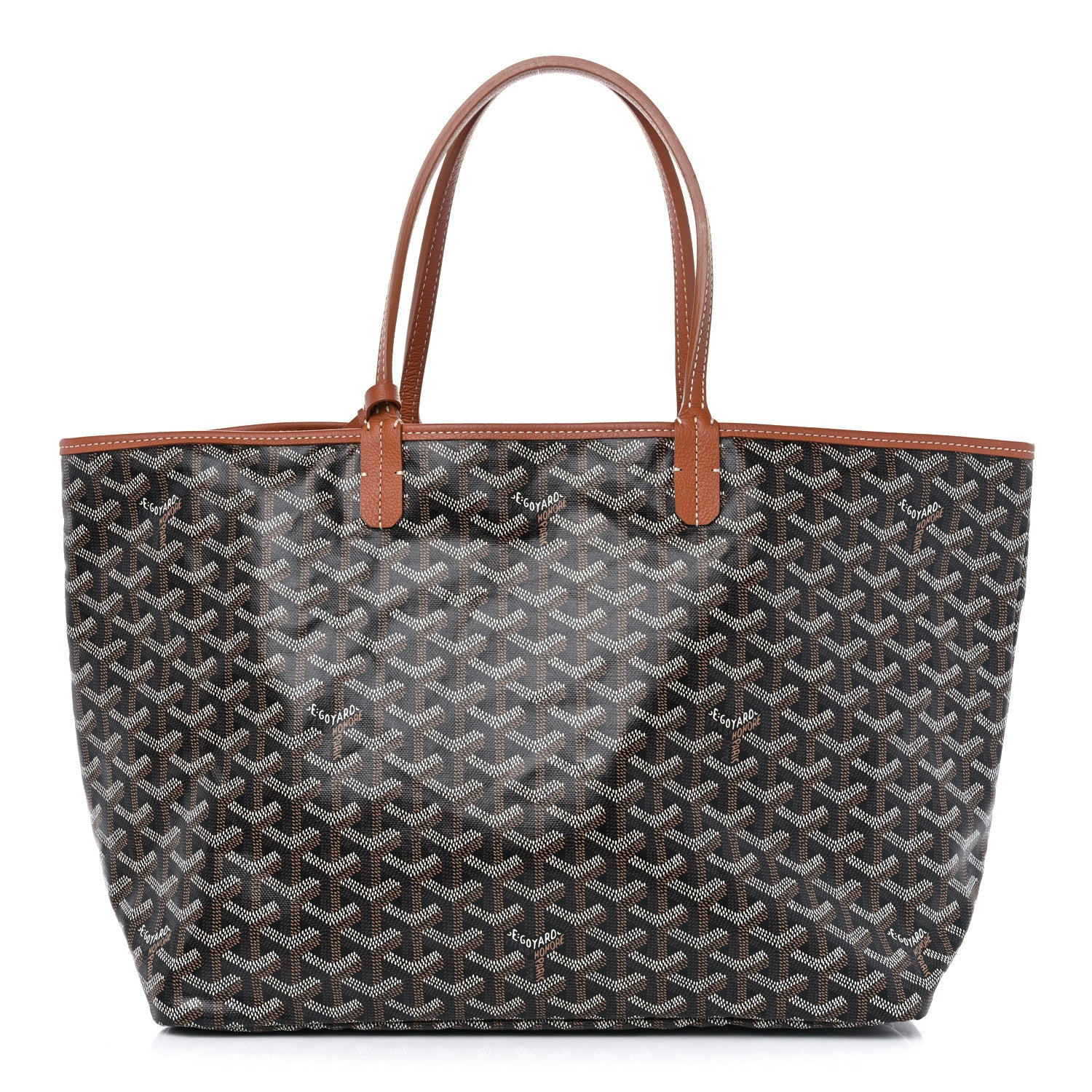 Goyard Goyardine Saint Louis PM Black Gold 1 of 11