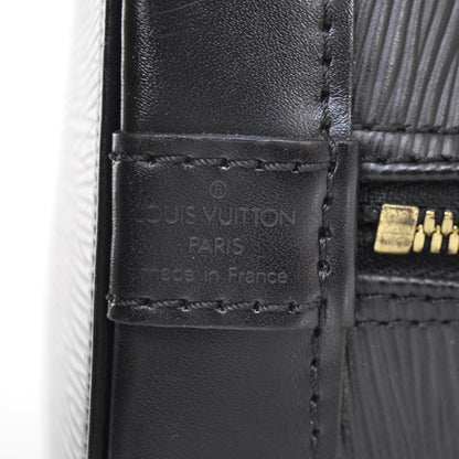 Louis Vuitton Epi Alma Black 7 of 8