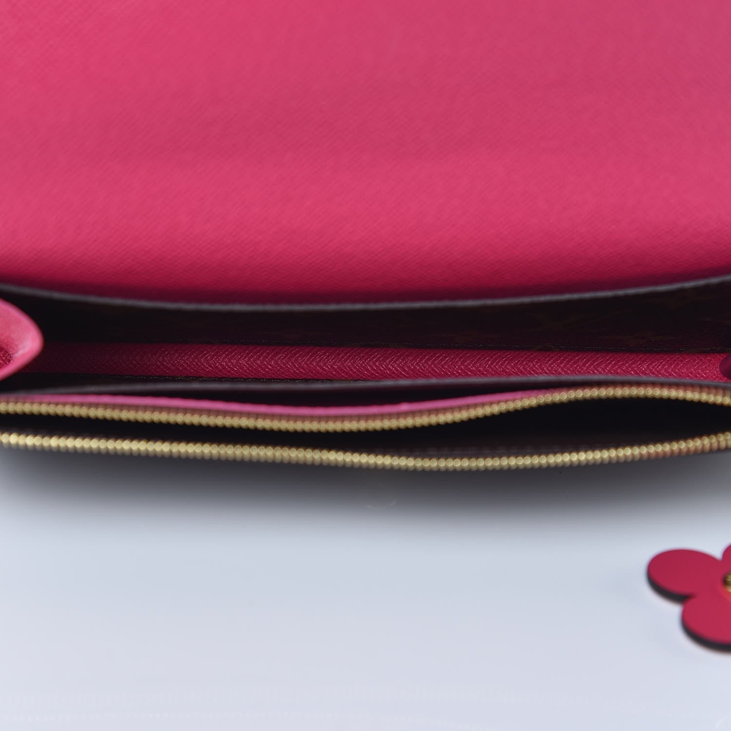 Louis Vuitton Monogram Bloom Flower Emilie Wallet 5 of 8