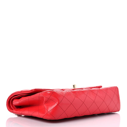 Chanel Caviar Quilted Medium Double Flap Red 4 of 17