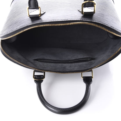 Louis Vuitton Epi Alma PM Black 5 of 10