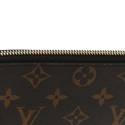Louis Vuitton Monogram Clemence Wallet Fuchsia 10 of 12