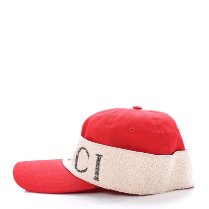 Gucci Gabardine Headband Baseball Hat L Red 4 of 9