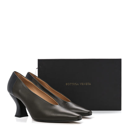 Bottega Veneta Nappa Almond Pumps 40.5 Kaki Black 8 of 8