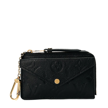 Louis Vuitton Empreinte Recto Verso Card Holder Black 1 of 8