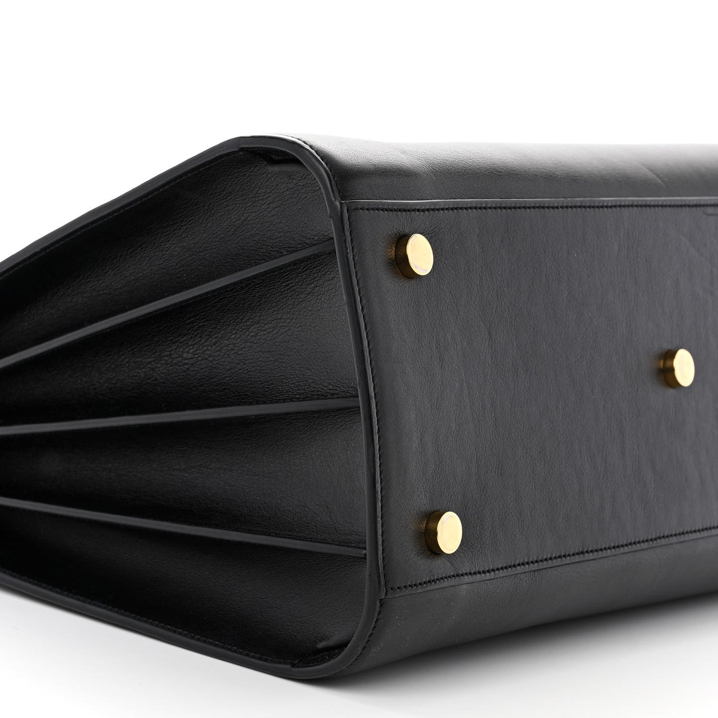 Calfskin Small Sac De Jour Black