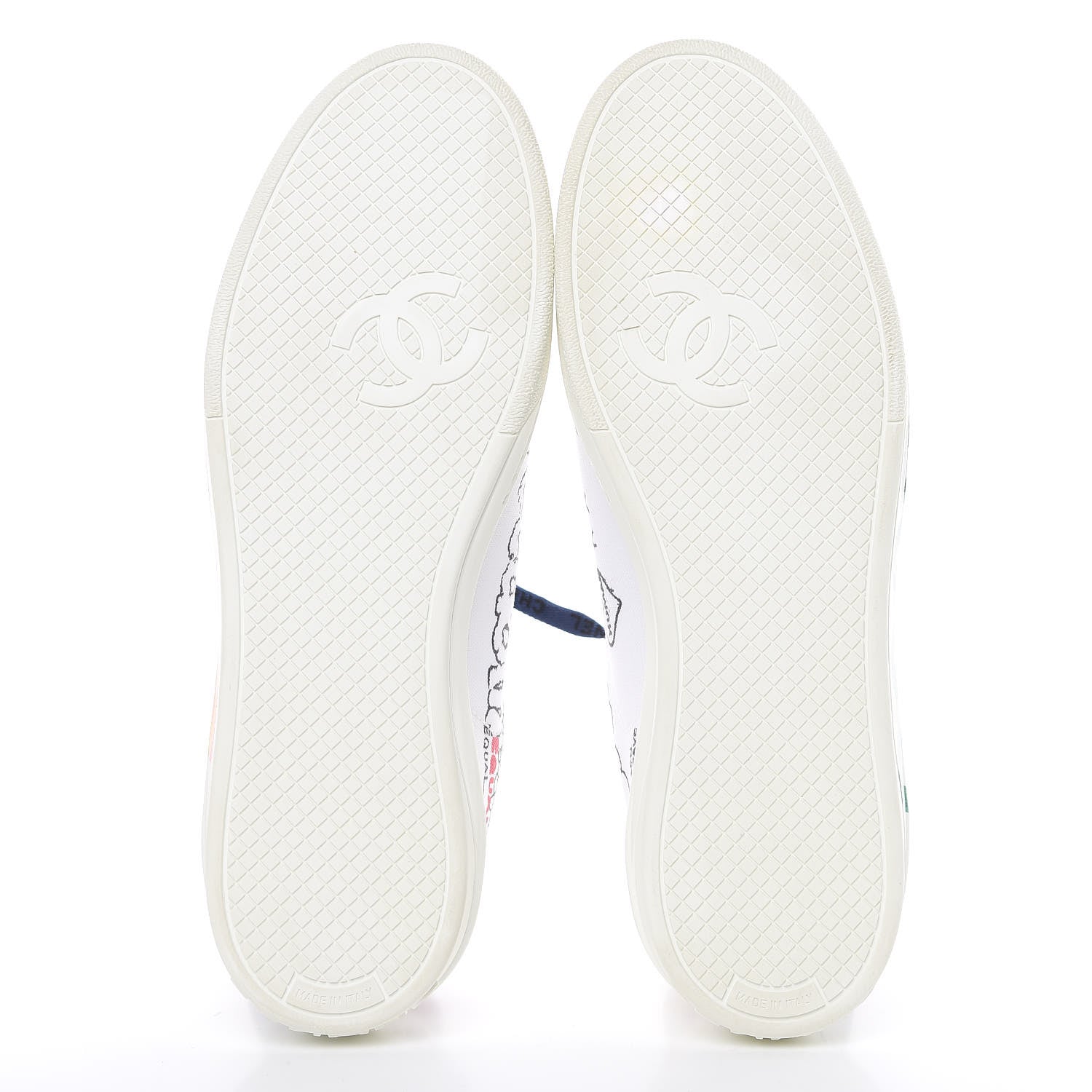 Chanel x Pharrell Williams Calfskin Womens Sneakers 41 White 5 of 9