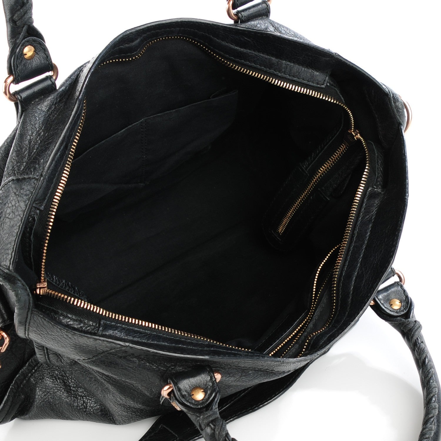 Balenciaga Agneau Giant 12 Rose Gold Hardware City Black 5 of 7