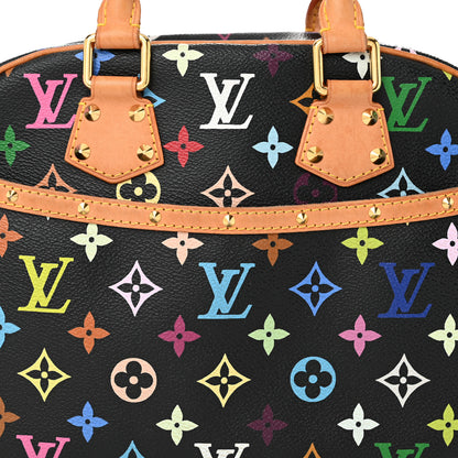 Louis Vuitton Monogram Multicolor Trouville Black 7 of 10
