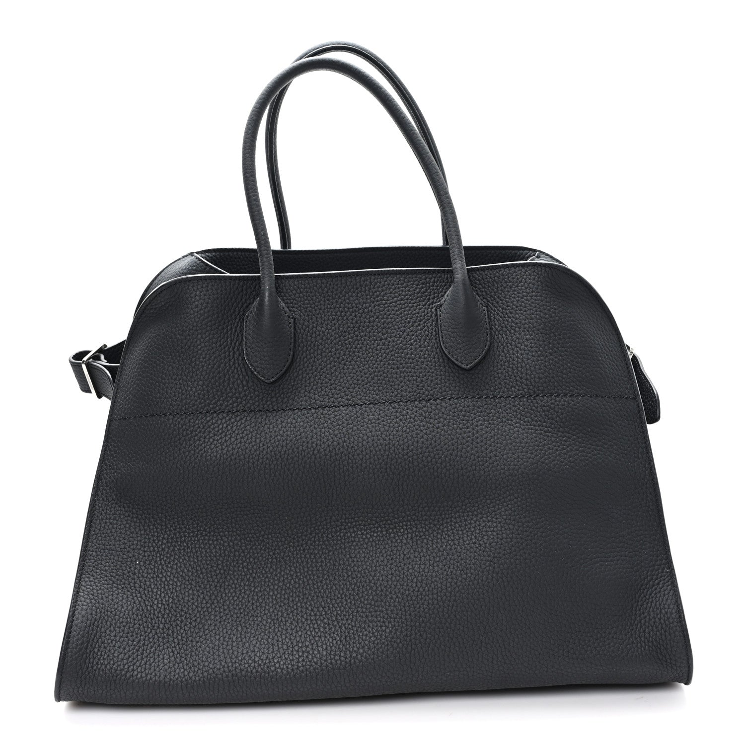 The Row Matte Grained Calfskin Soft Margaux 15 Black 1 of 10