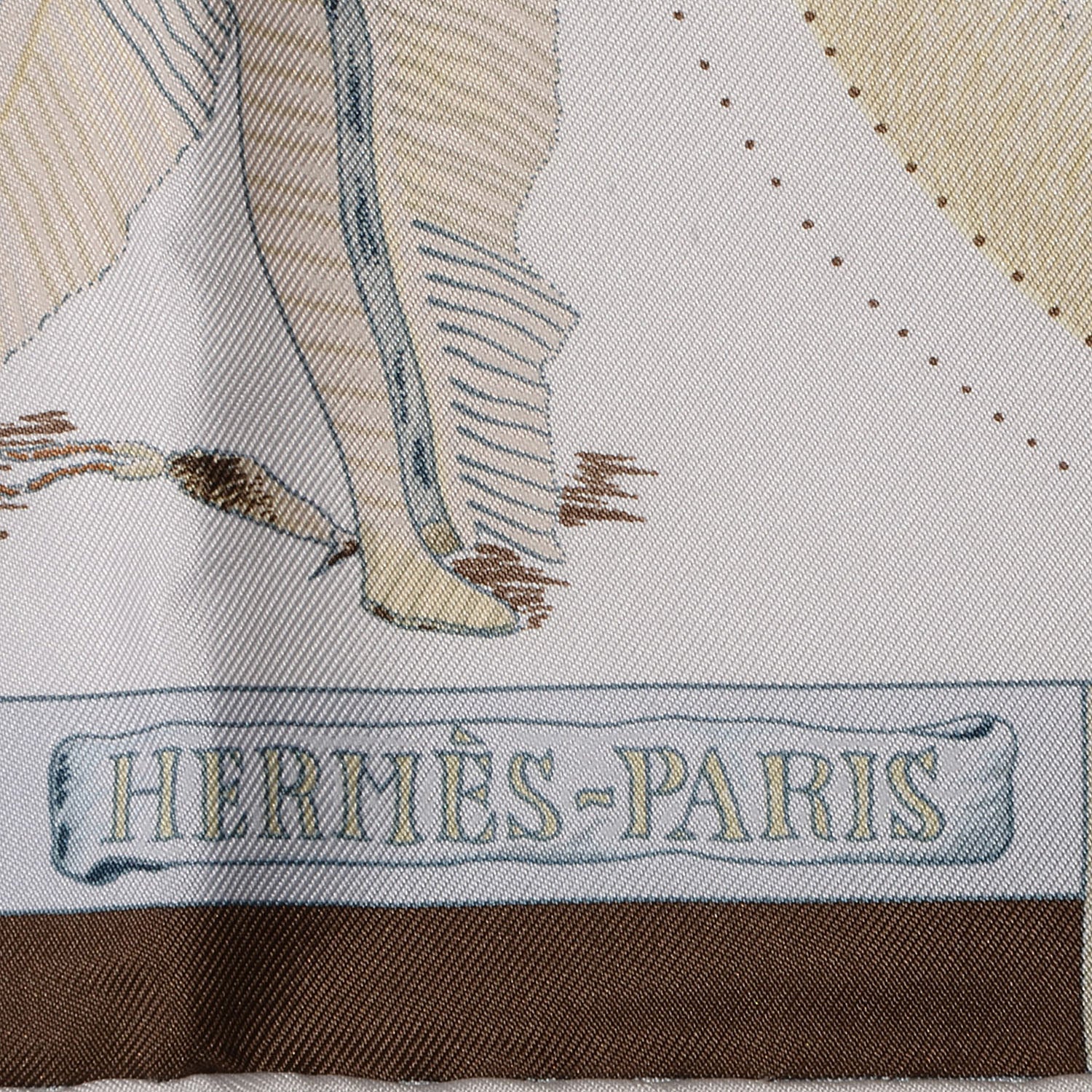 Hermes Silk Les Danses Des Indiens Scarf 90 3 of 7