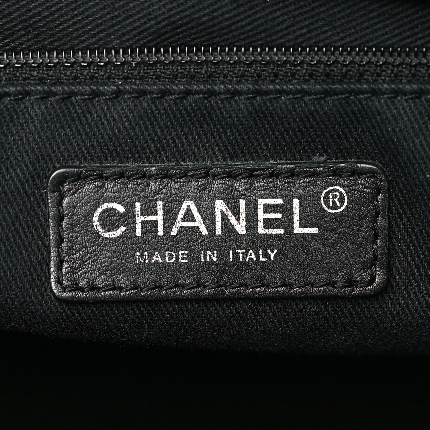 Chanel Caviar Quilted CC Timeless Soft Tote Black 6 of 9