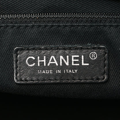 Chanel Caviar Quilted CC Timeless Soft Tote Black 6 of 9