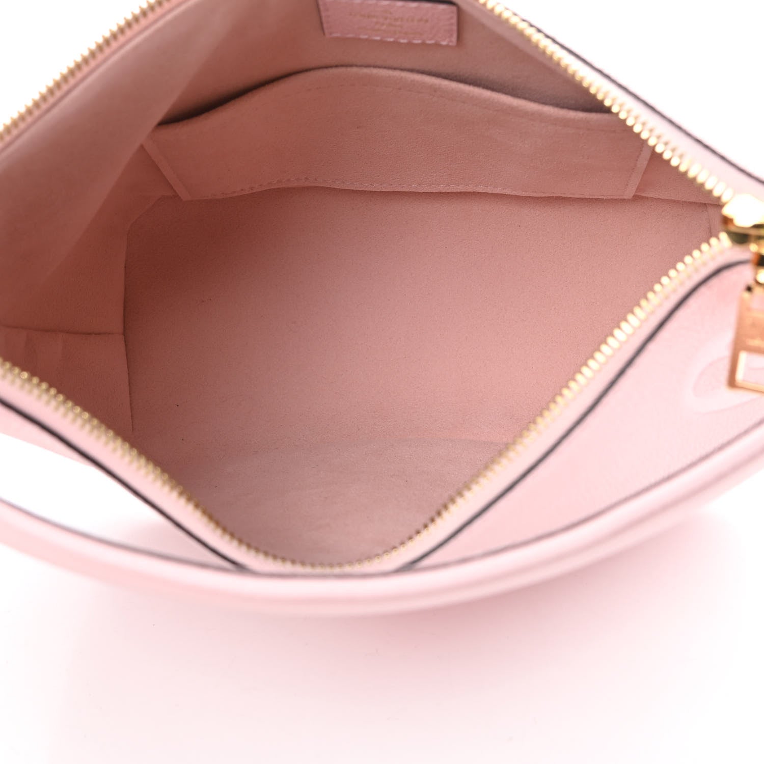 Louis Vuitton Empreinte Monogram Giant By The Pool Marshmallow Hobo PM Bouton De Rose 5 of 11