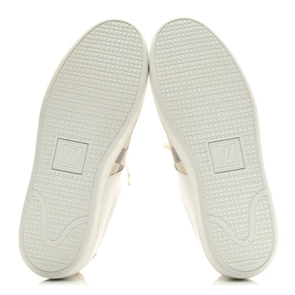 Louis Vuitton Damier Azur Front Row Sneaker 39 White 7 of 10
