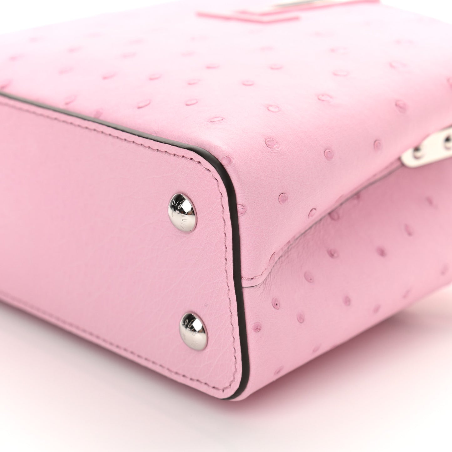 Ostrich Capucines Mini Pink