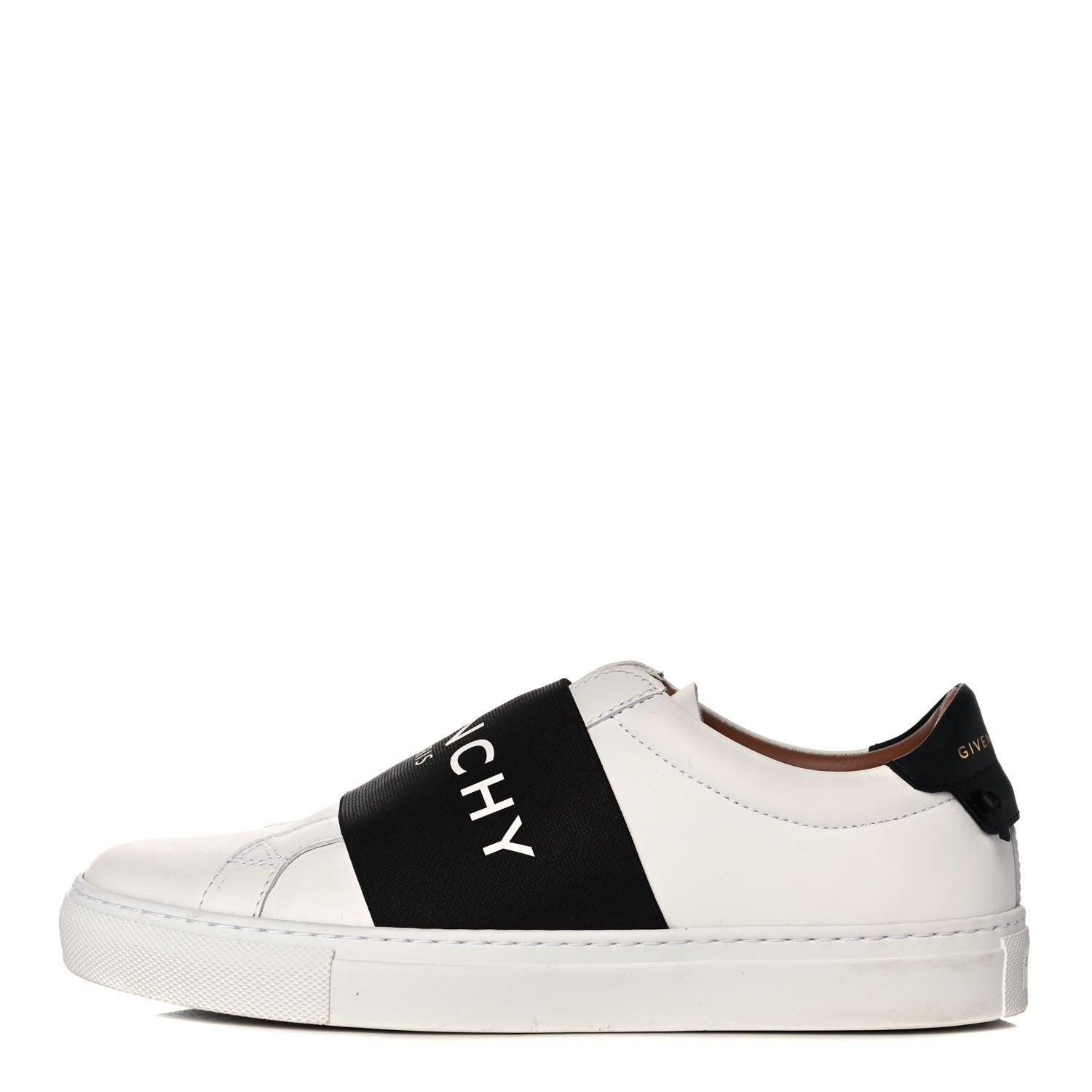 Givenchy Calfskin Band Logo Womens Urban Street Sneakers 36 White Black 1 of 10