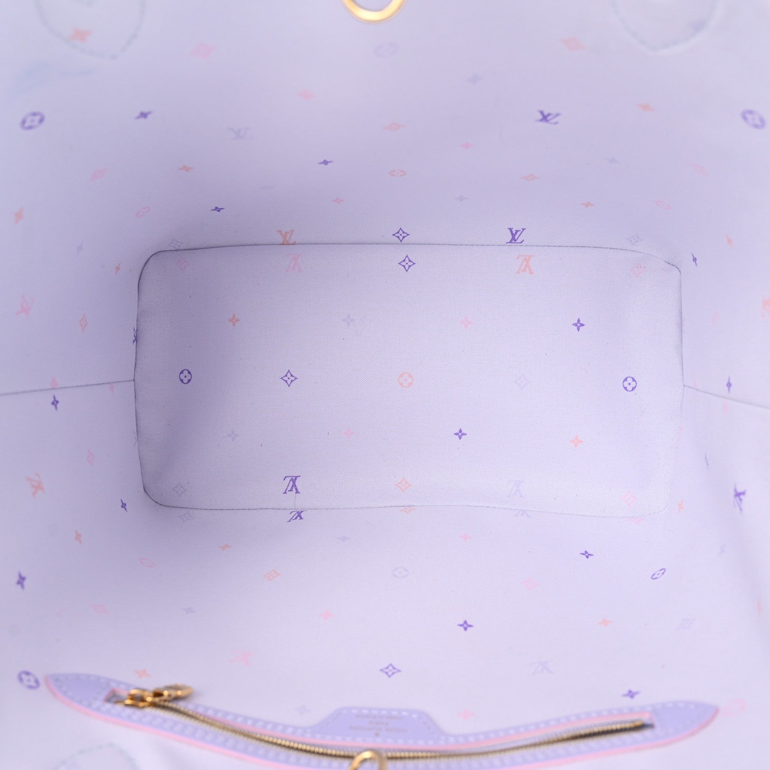 Louis Vuitton Monogram Giant Spring In The City Neverfull MM Sunrise Pastel 6 of 10