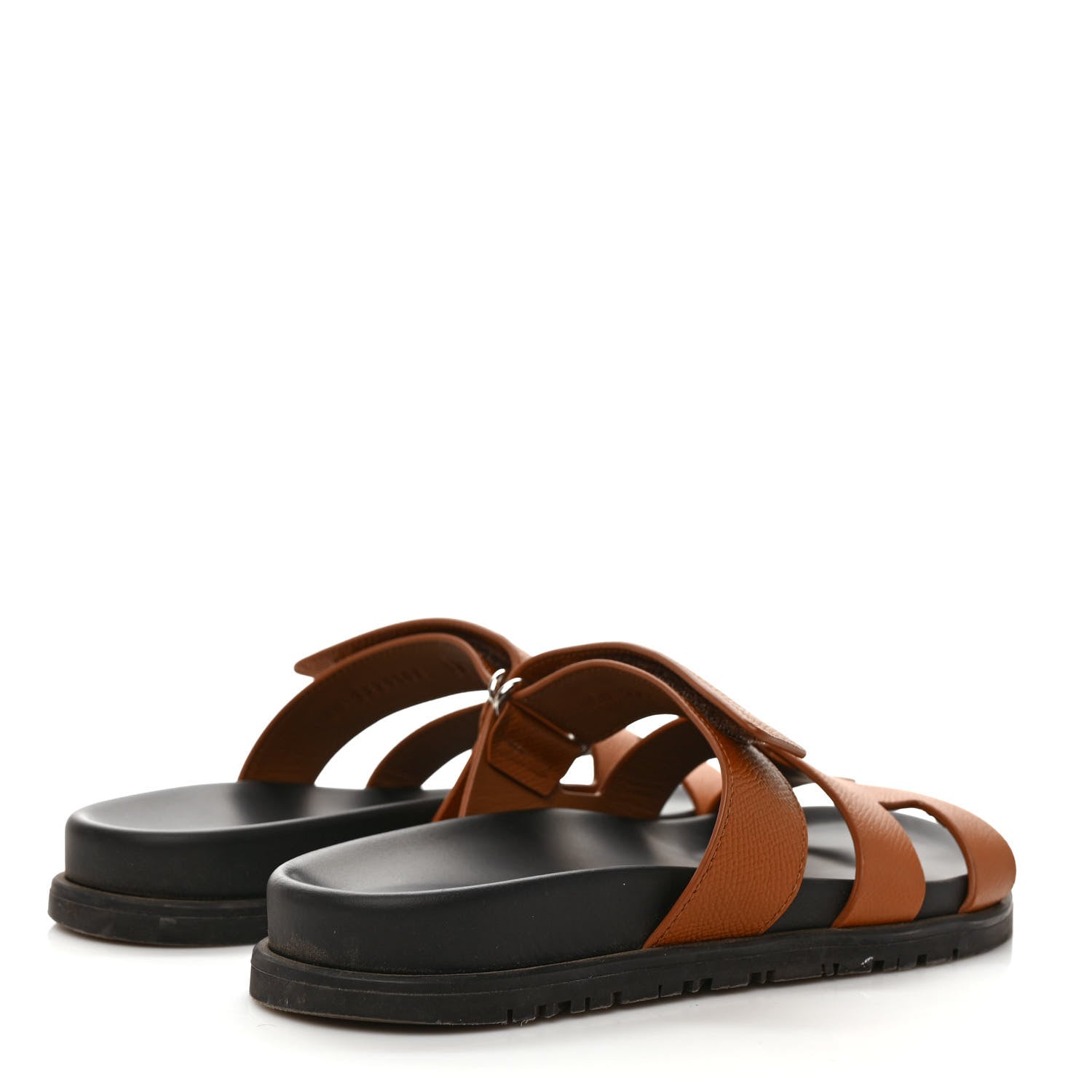 Hermes Epsom Womens Chypre Sandals 36 Natural 4 of 10