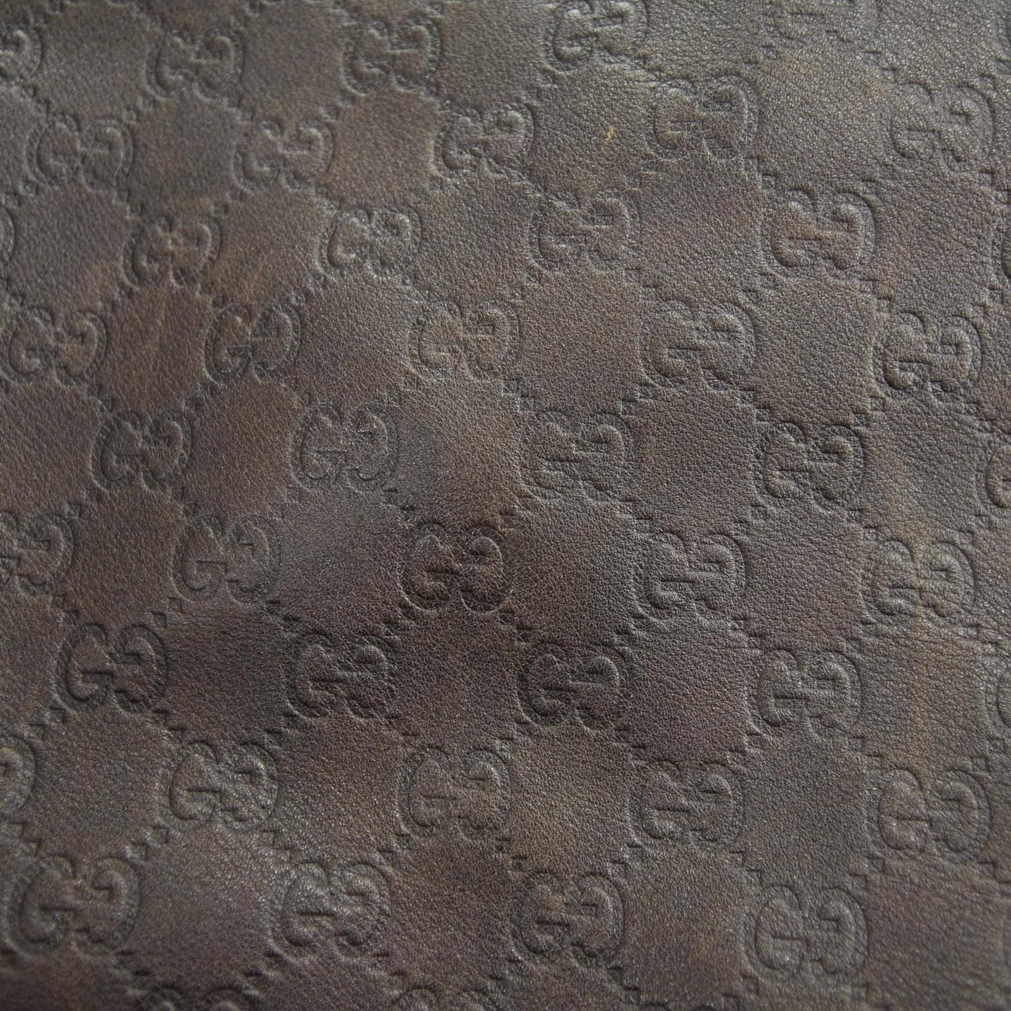 Guccissima Large Horsebit Chain Hobo Dark Brown