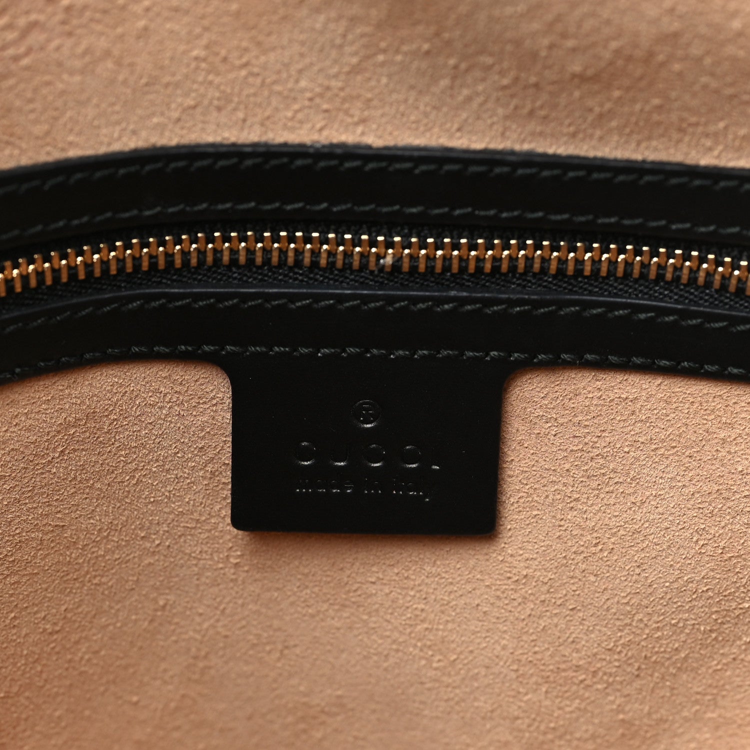 Gucci Guccissima Linea A Foldover Tote Black 6 of 10