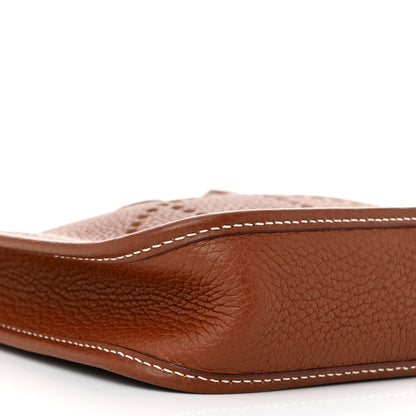Hermes Taurillon Clemence Evelyne TPM Gold 9 of 10