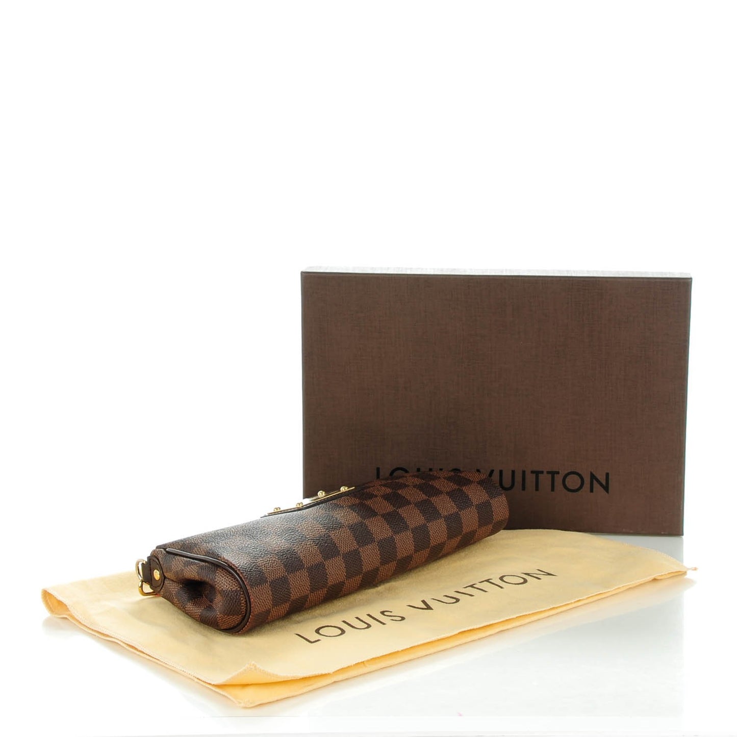 Damier Ebene Eva Clutch