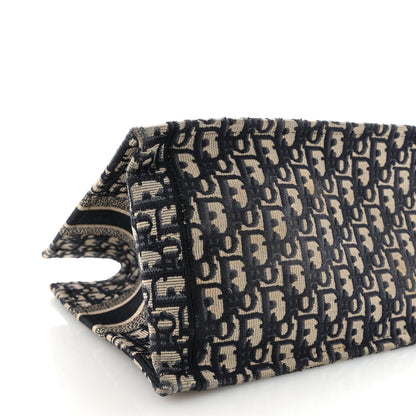 Christian Dior Oblique Medium Book Tote Blue Multicolor 8 of 9