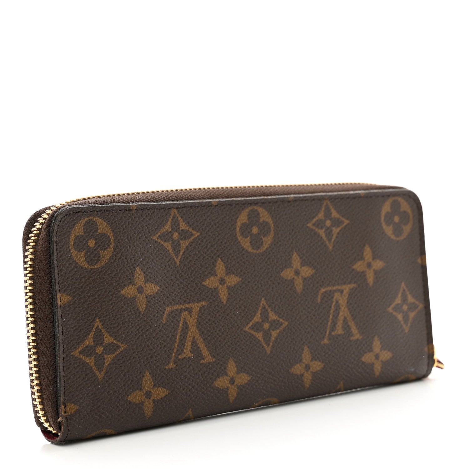 Louis Vuitton Monogram Clemence Wallet Fuchsia 3 of 7