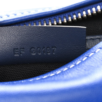 Givenchy Calfskin Small Pandora Logo Strap Blue 8 of 10