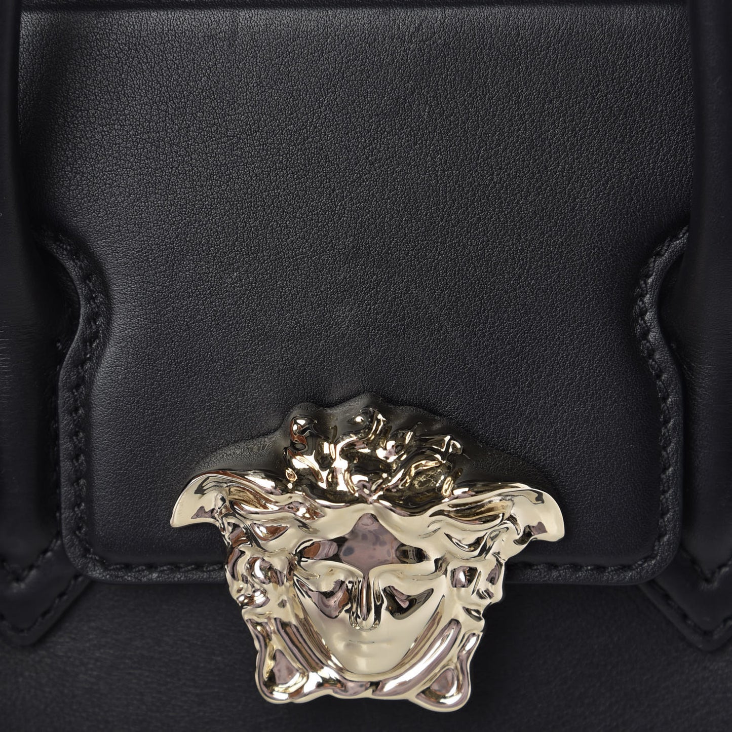 Calfskin Medium Palazzo Empire Bag Black