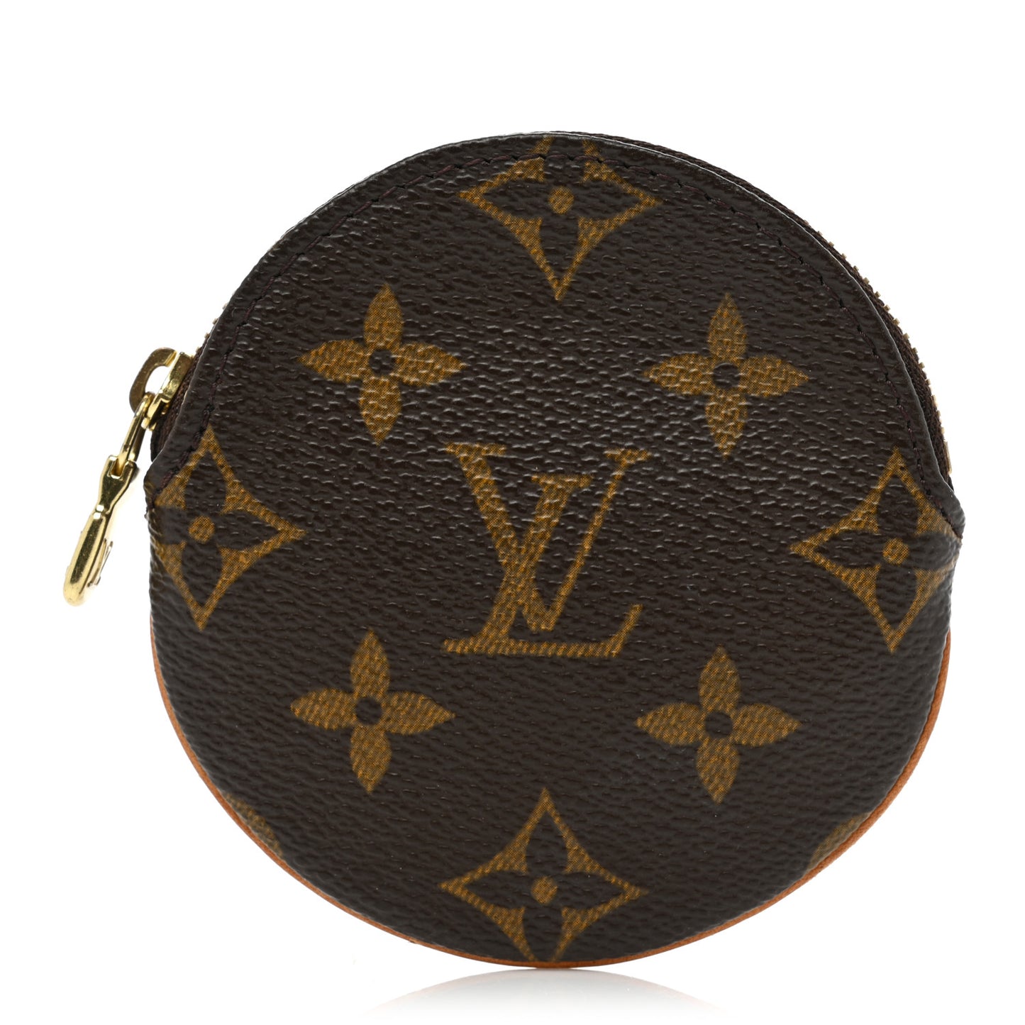 Monogram Round Coin Purse