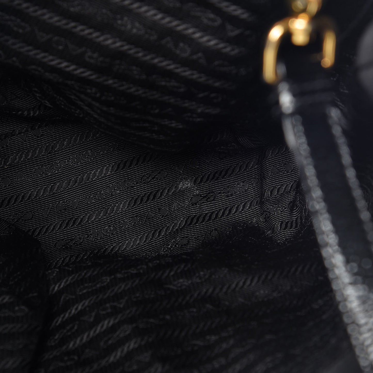 Tessuto Nylon Quilted Tote Black