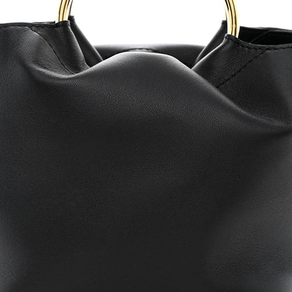 Valentino Garavani Nappa Small Carry Secrets Bucket Bag Black 7 of 10