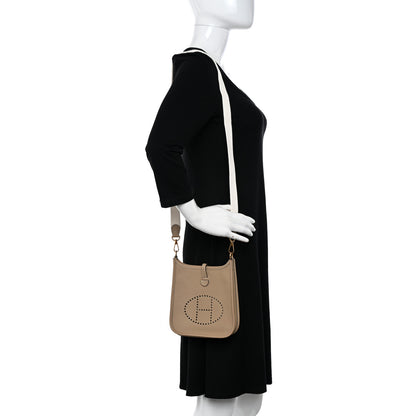 Hermes Taurillon Clemence Amazone Evelyne TPM Trench Craie 2 of 11