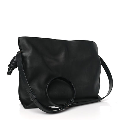 Loewe Nappa Flamenco Knot Clutch Black 3 of 10