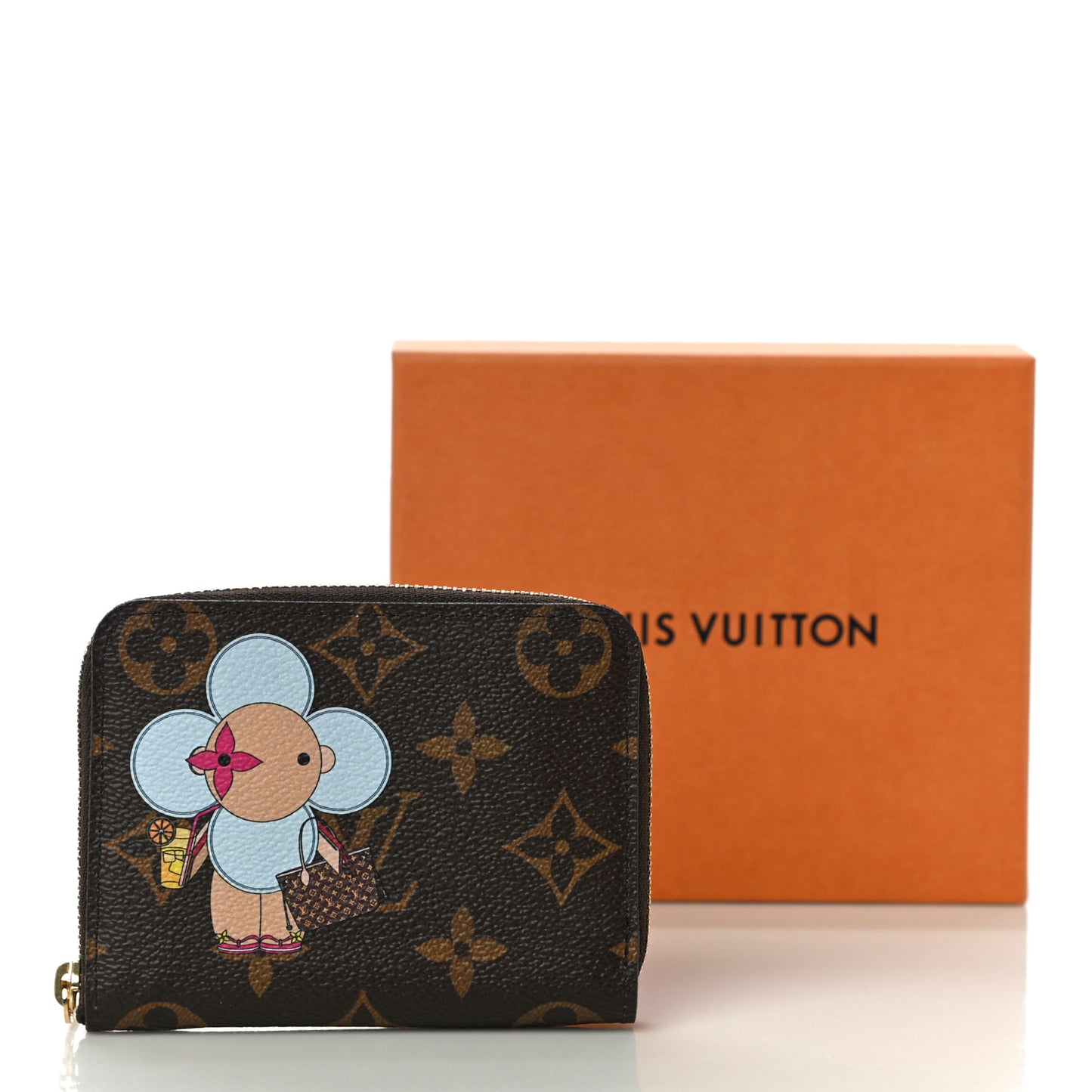 Monogram 2019 Christmas Animation Tokyo Zippy Coin Purse