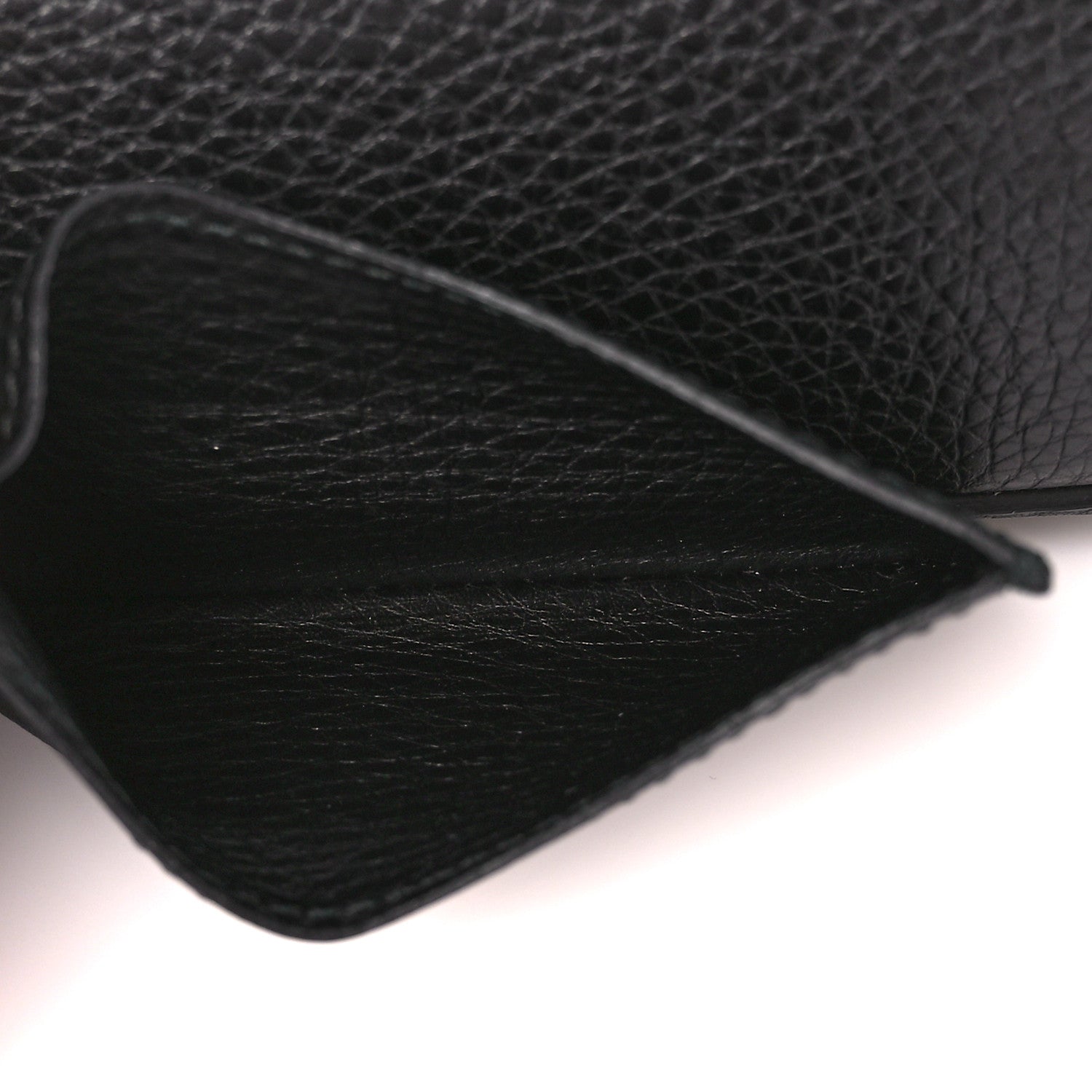 Gucci Calfskin Medium New Bamboo Top Handle Bag Black 10 of 15