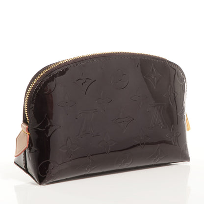 Louis Vuitton Vernis Cosmetic Pouch Amarante 3 of 7