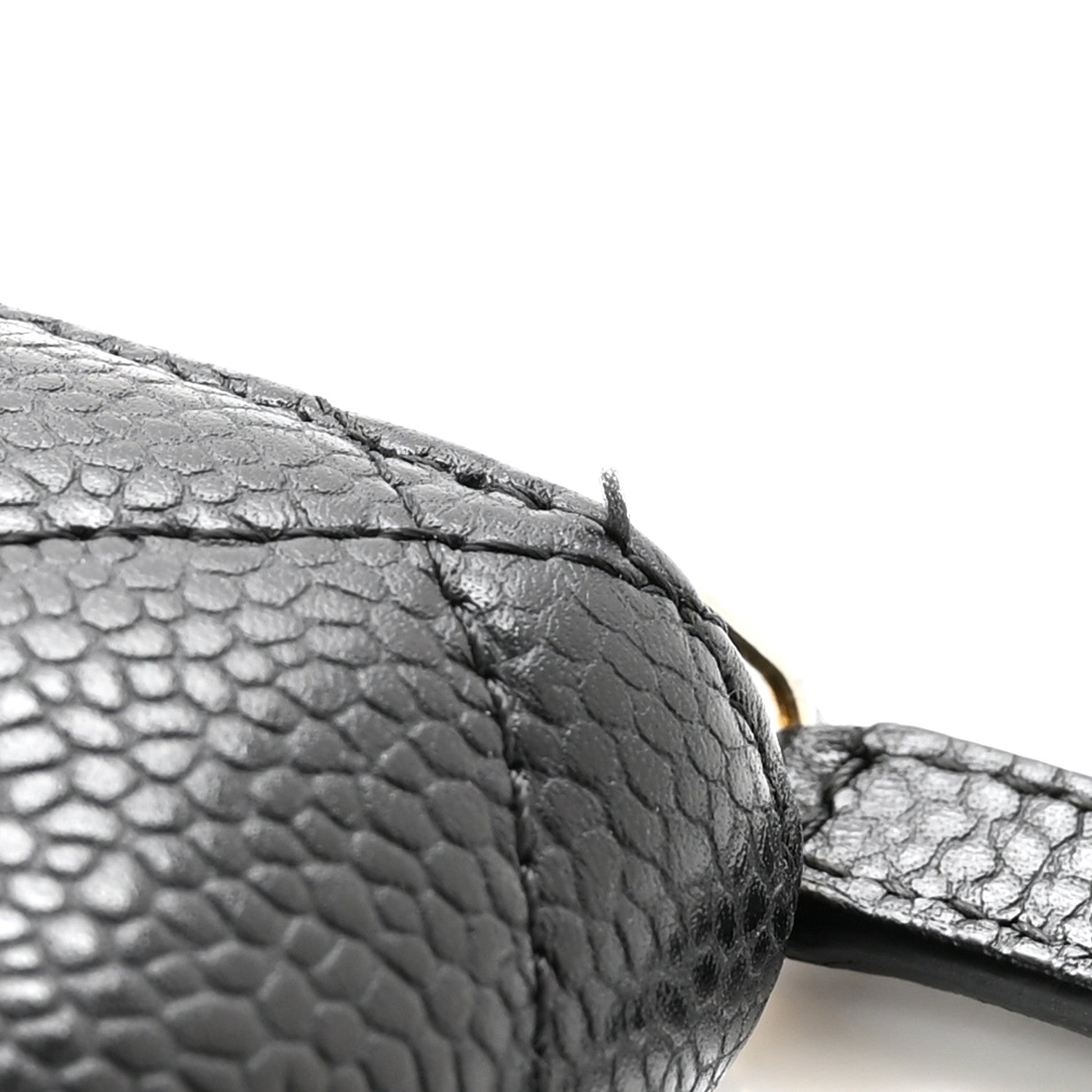 Chanel Caviar Quilted Zip Coin Purse Black 10 of 12