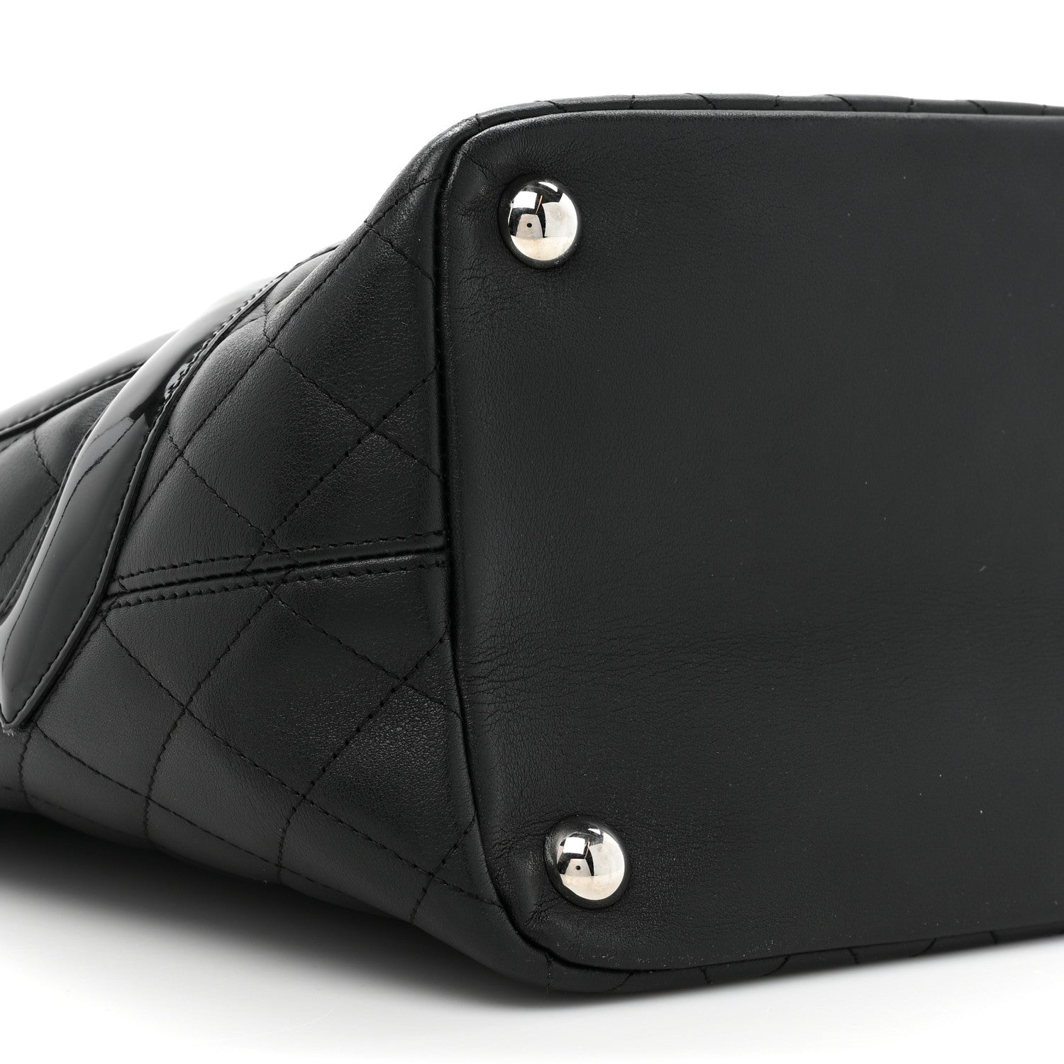 Chanel Calfskin Quilted Large Cambon Tote Black 9 of 11