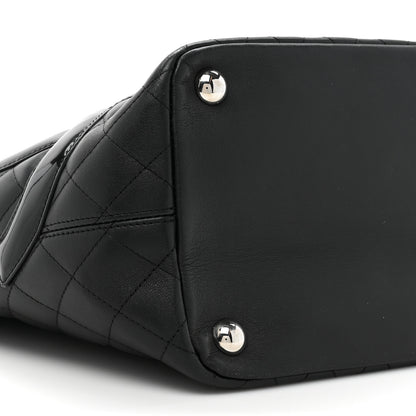 Chanel Calfskin Quilted Large Cambon Tote Black 9 of 11