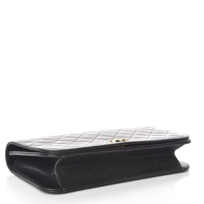 Chanel Lambskin Quilted Small Single Flap Black 4 of 20