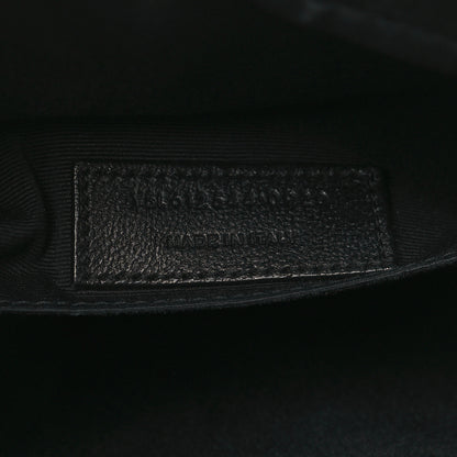 Saint Laurent Calfskin Matelasse Monogram Lou Camera Bag Black 8 of 11
