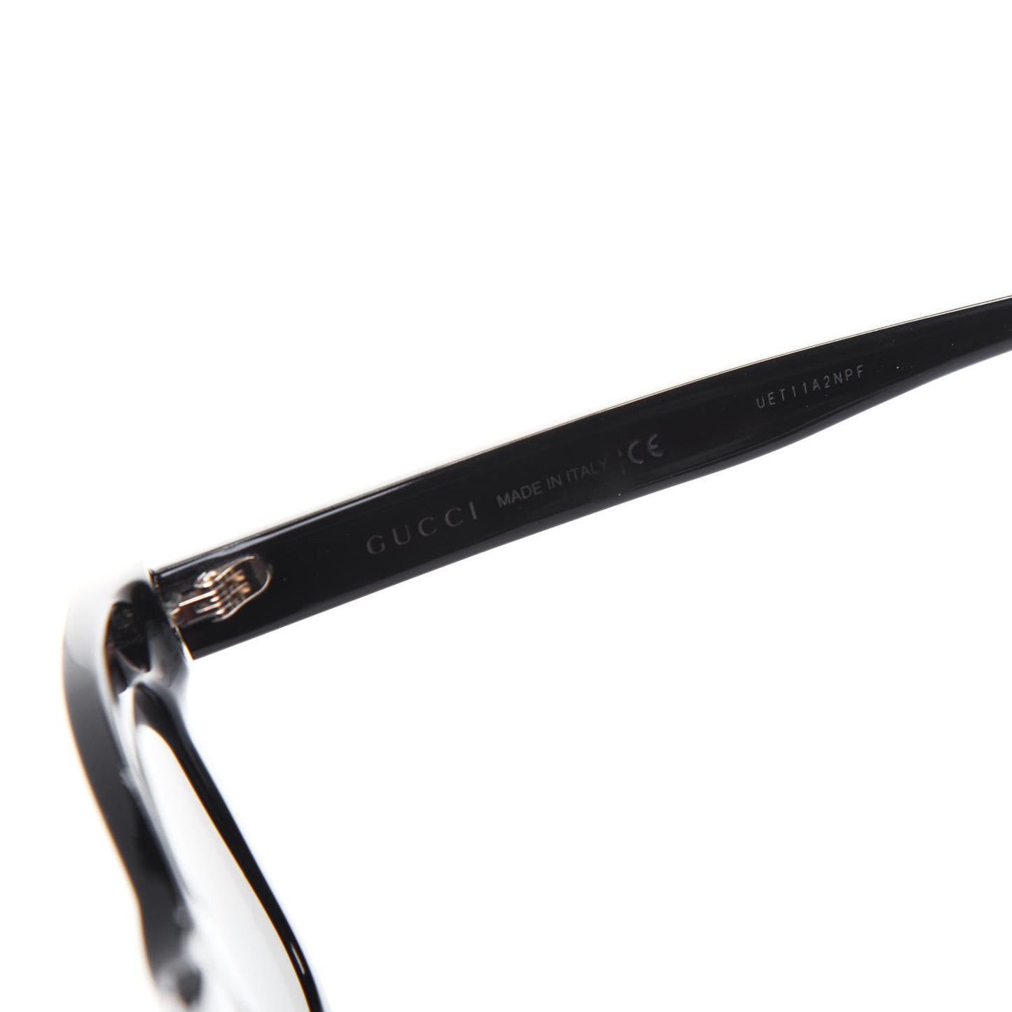Acetate Square Frame Sunglasses GG0326S Black