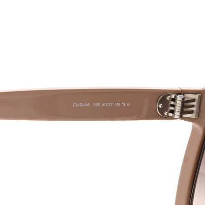 Celine Acetate Oversized Square Sunglasses CL401461 Tan 6 of 6