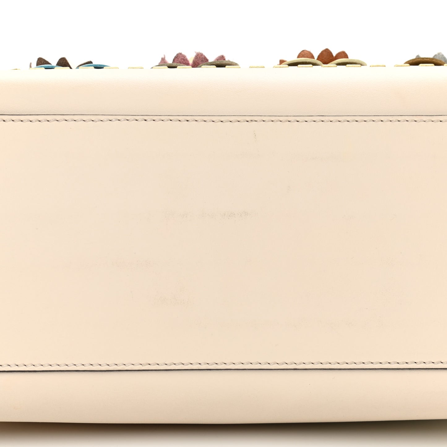 Vitello Baltico Flowerland Studded Dotcom Satchel Camelia Multicolor