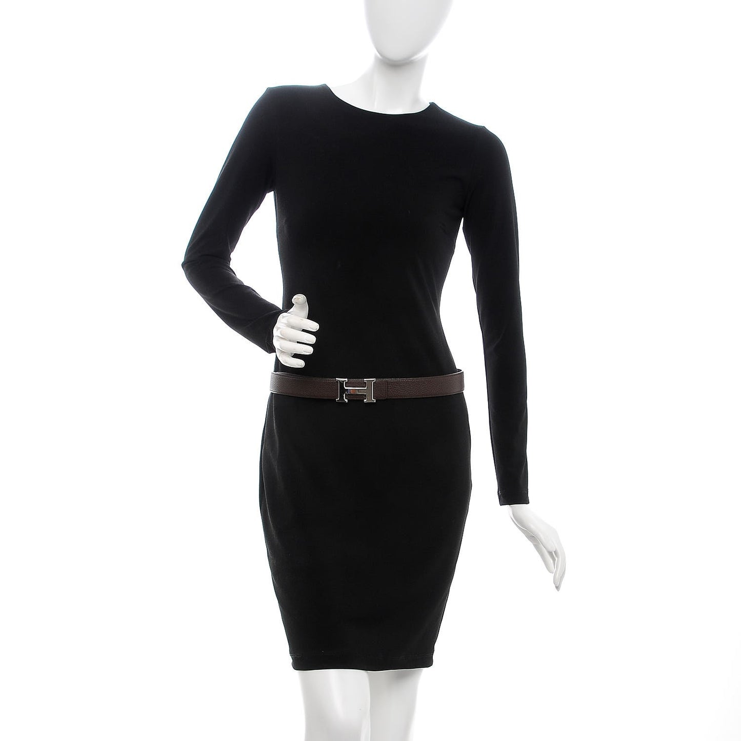 Box Togo 32mm H Belt 85 Black Chocolate