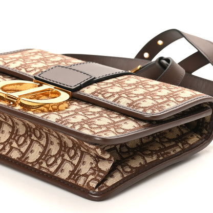 Christian Dior Oblique 30 Montaigne Flap Bag Brown 9 of 9