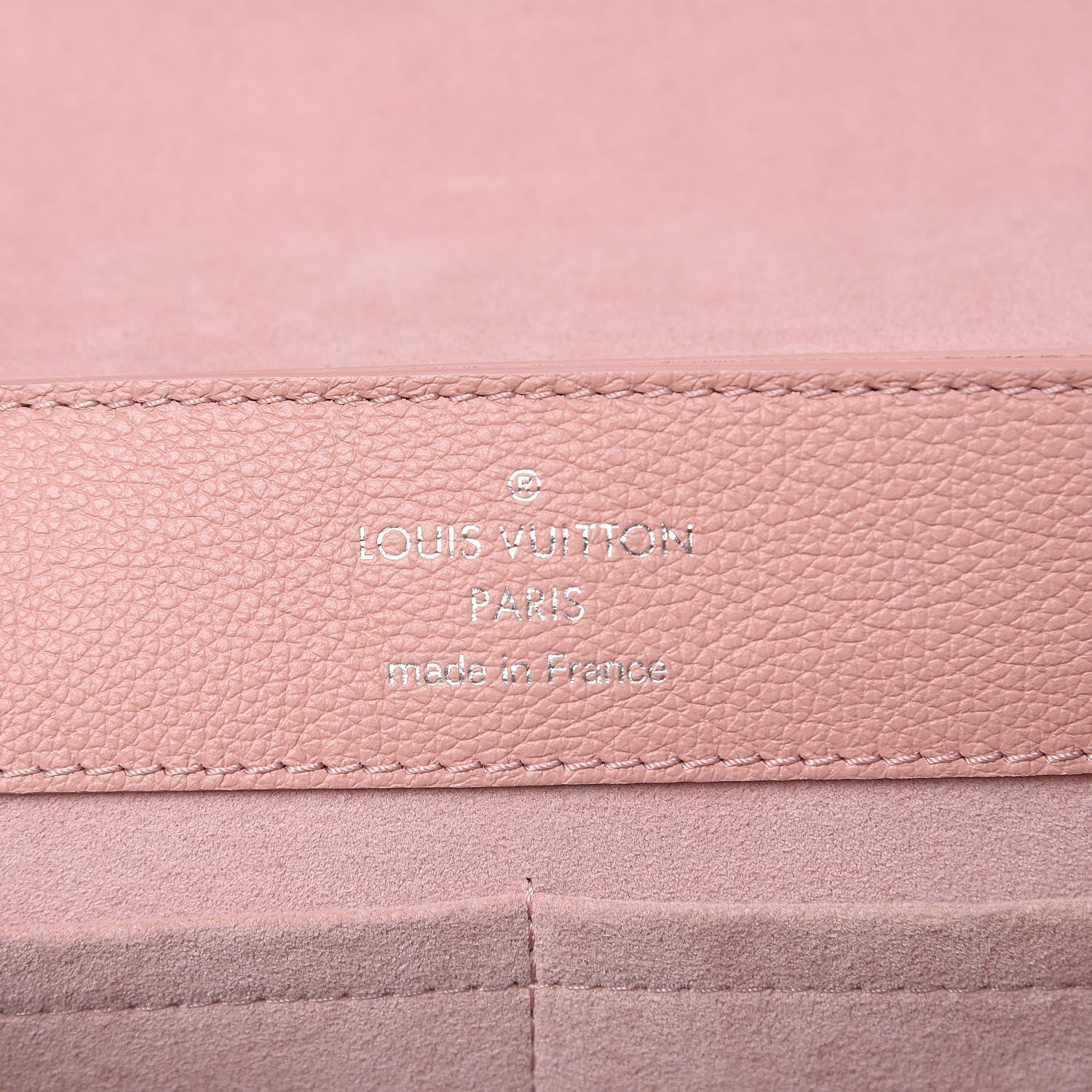 Louis Vuitton Soft Calfskin Lockme Ever Rose Ballet White Maito Black 6 of 11
